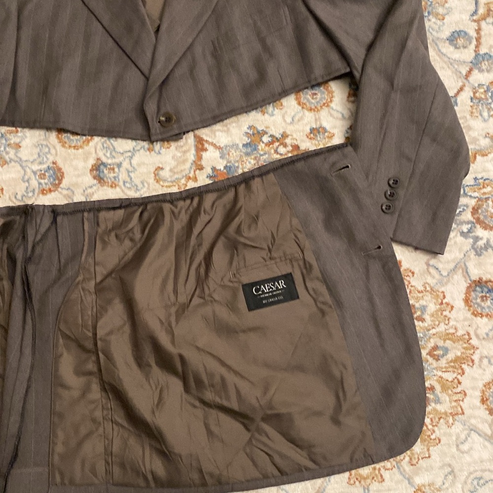 Vintage Reworked Cropped Blazer Set - Picture 4 of 10